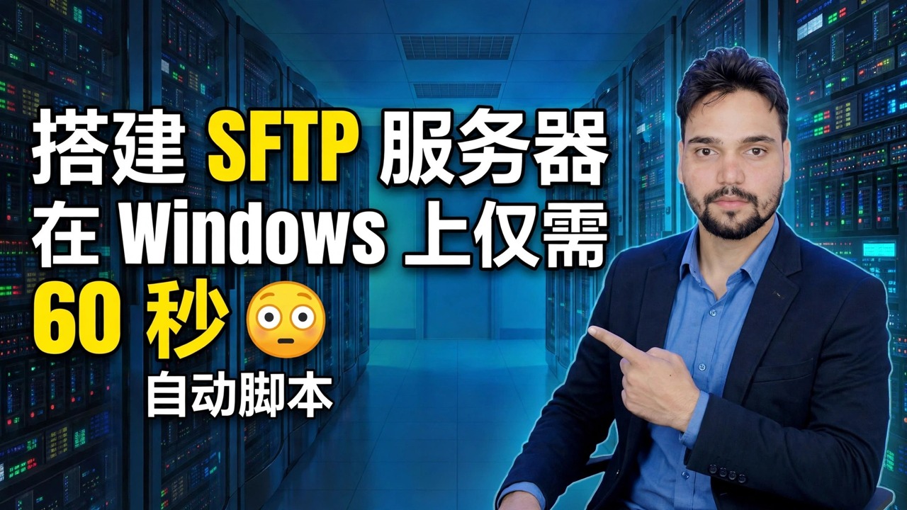 Create an SFTP Server in 60 Seconds – Learn the Quickest Method 😱