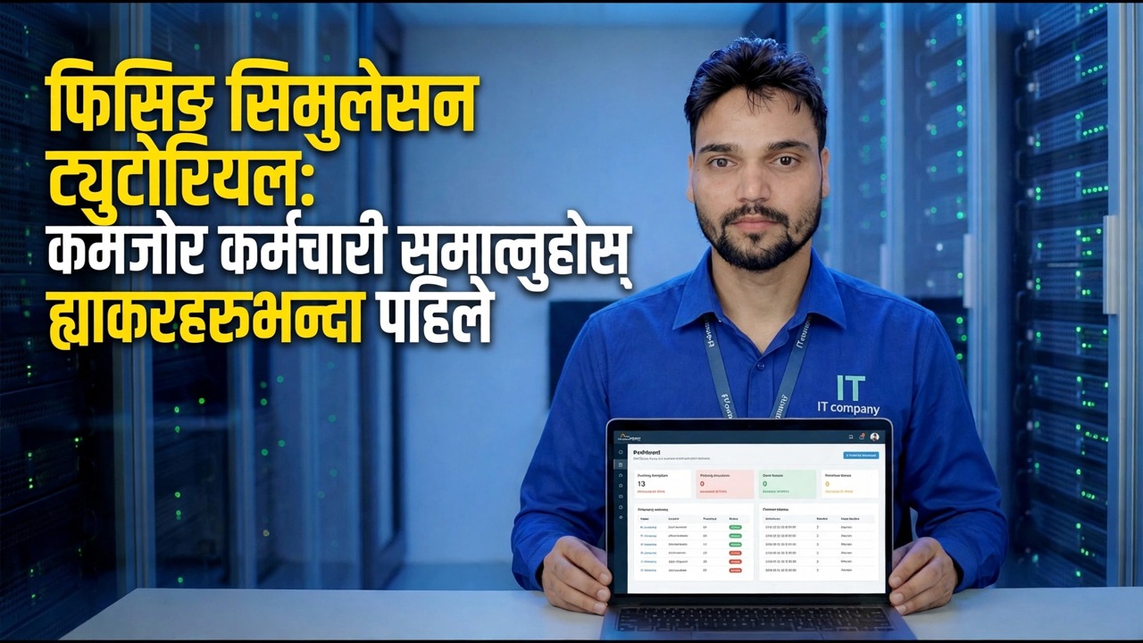 फिसिङ सिमुलेशन ट्यूटोरियल