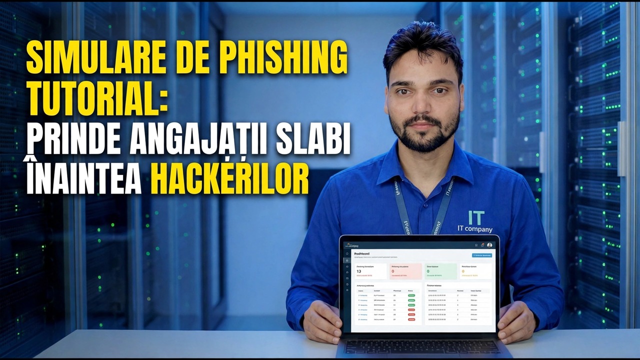 Tutorial de simulare a phishingului