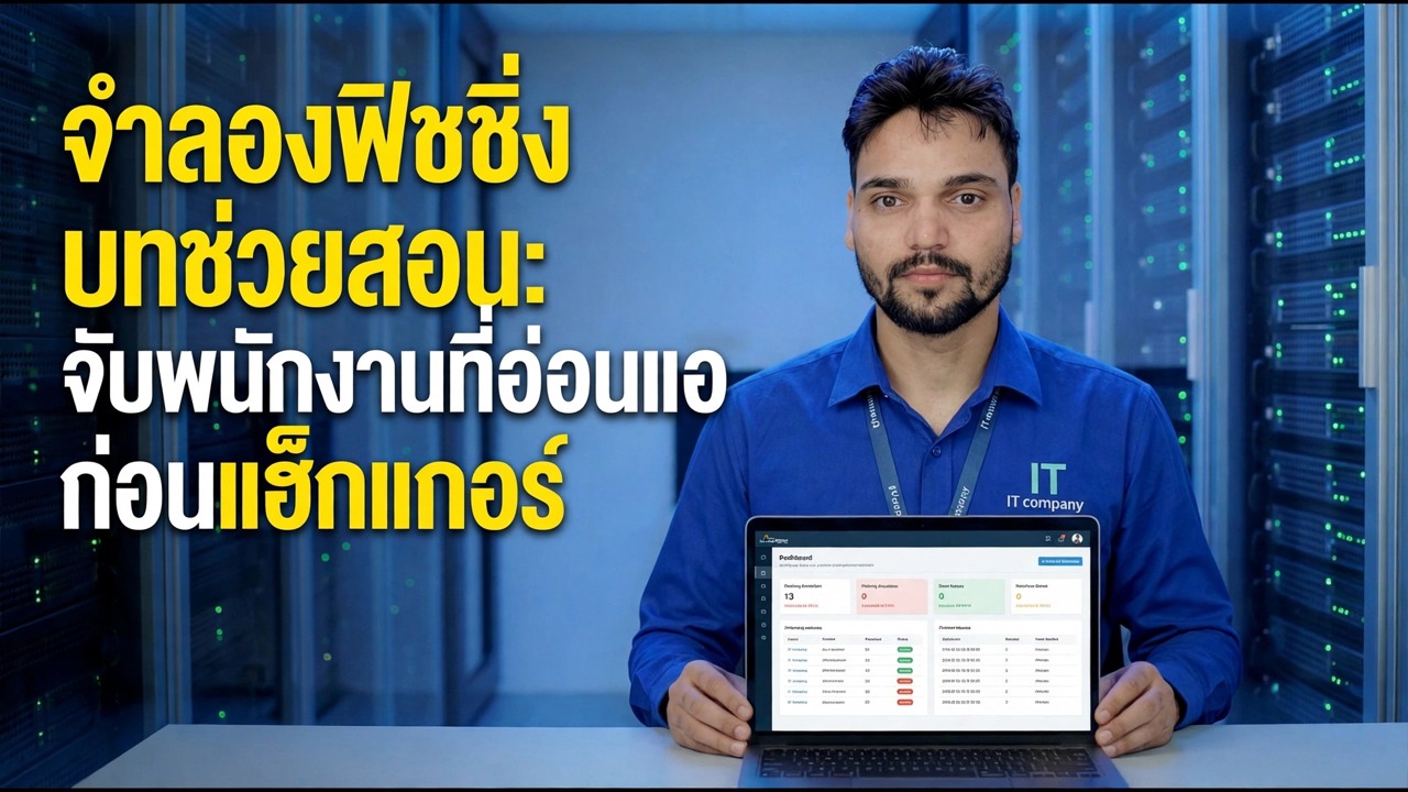 บทช่วยสอนการจำลองฟิชชิ่ง