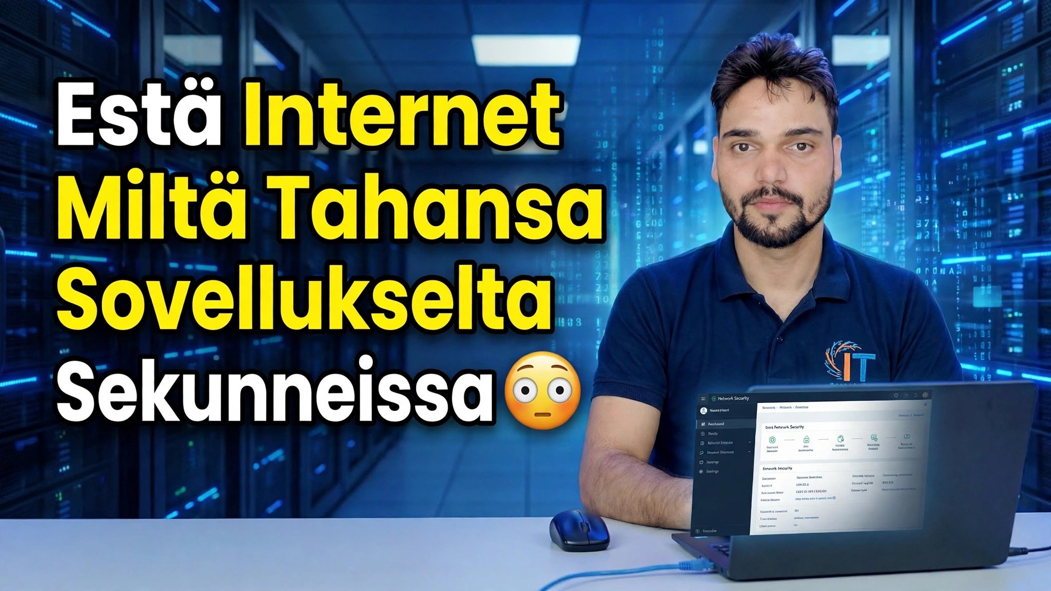 Estä Internet-yhteys mille tahansa sovellukselle sekunneissa 😳