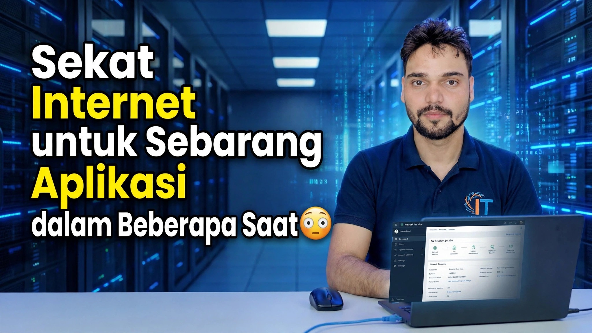 Sekat Akses Internet untuk Sebarang Aplikasi dalam Sesaat 😳