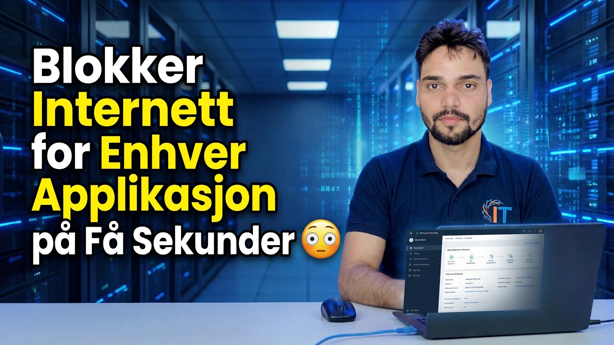 Blokker Internett-tilgang for alle applikasjoner på sekunder 😳