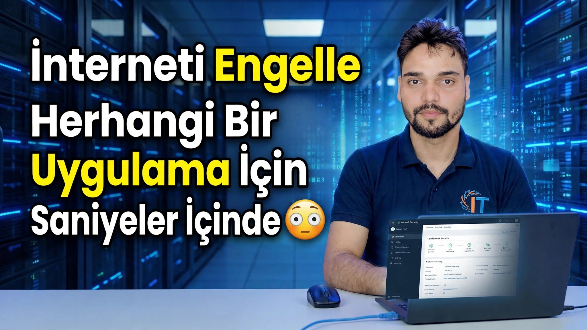 Herhangi Bir Uygulamanın İnternet Erişimini Saniyeler İçinde Engelleyin 😳