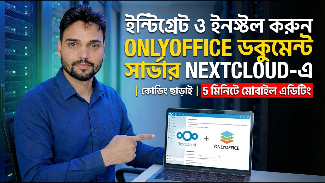 নেক্সটক্লাউডে অনলিঅফিস ডকুমেন্ট সার্ভার ইন্টিগ্রেট এবং ইনস্টল করুন