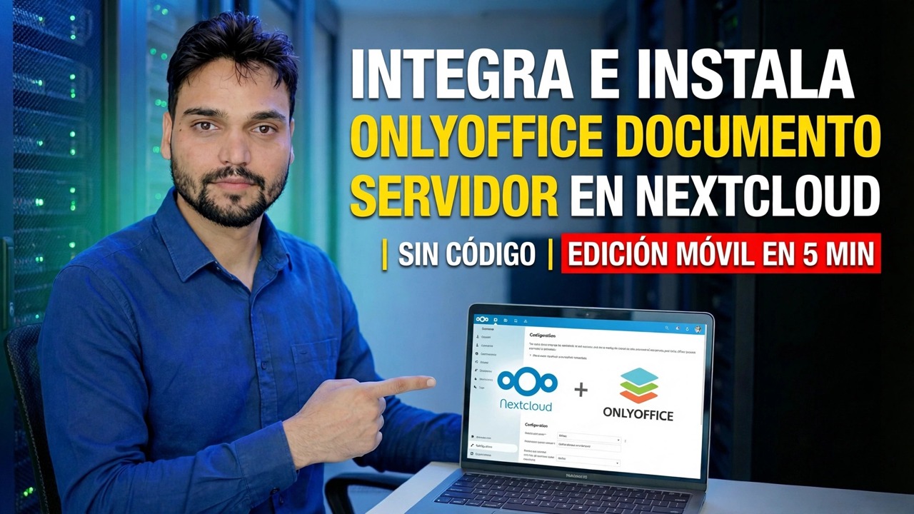 Integre e instale OnlyOffice Document Server en Nextcloud
