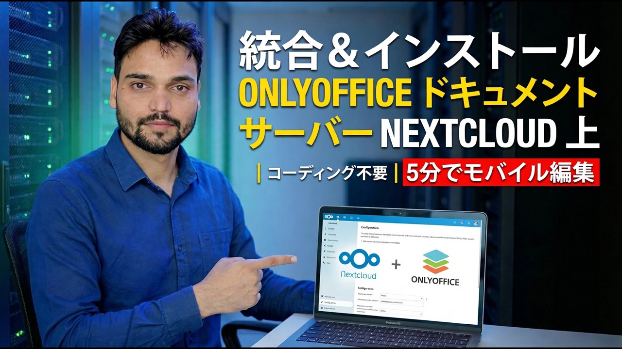 OnlyOffice Document Server を Nextcloud に統合してインストールする