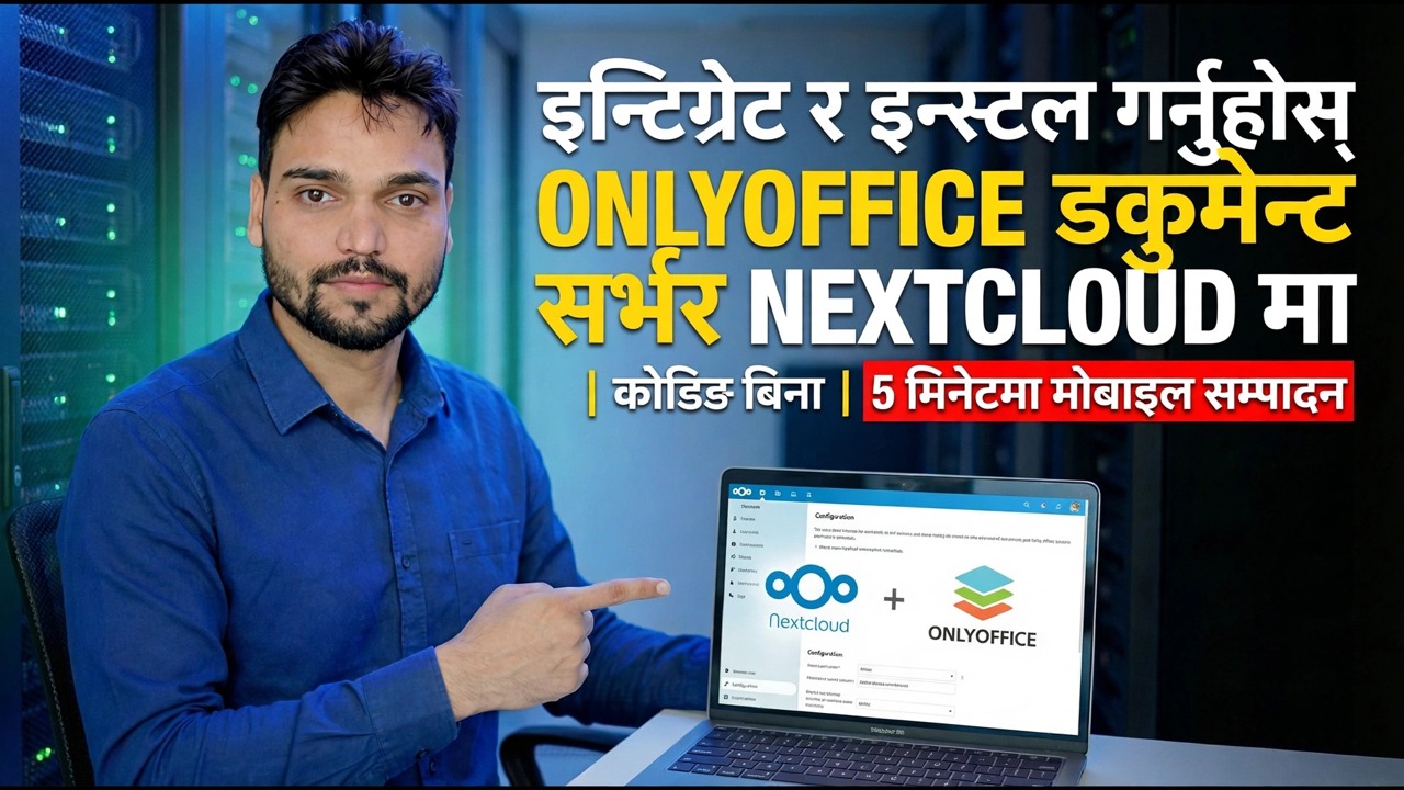 नेक्स्टक्लाउडमा OnlyOffice कागजात सर्भर एकीकृत र स्थापना गर्नुहोस्