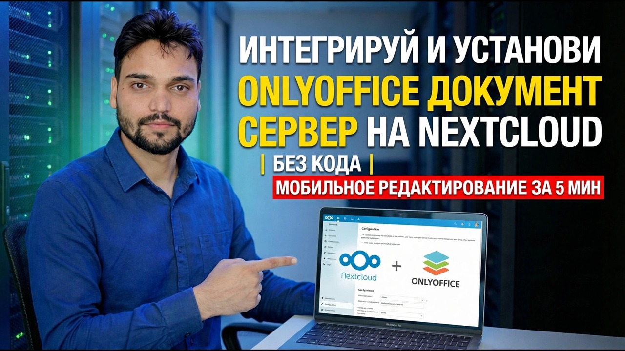 Интеграция и установка сервера документов OnlyOffice в Nextcloud