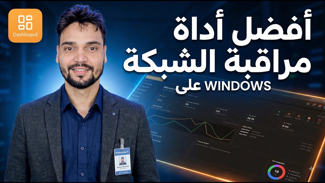 أفضل أداة لمراقبة الشبكة لجهاز الكمبيوتر الخاص بك 🔥 راقب الإنترنت مثل المحترفين