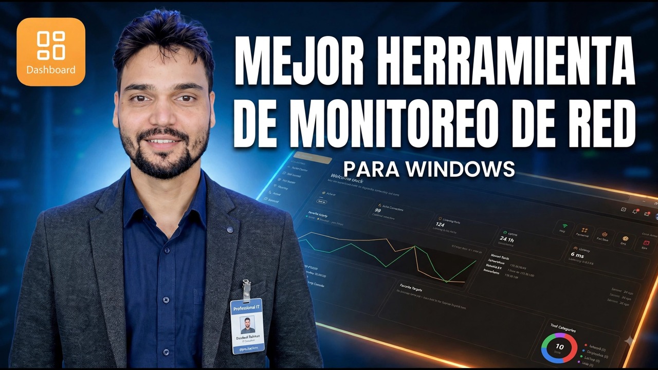 La mejor herramienta de monitorización de red para tu PC 🔥 Supervisa Internet como un profesional