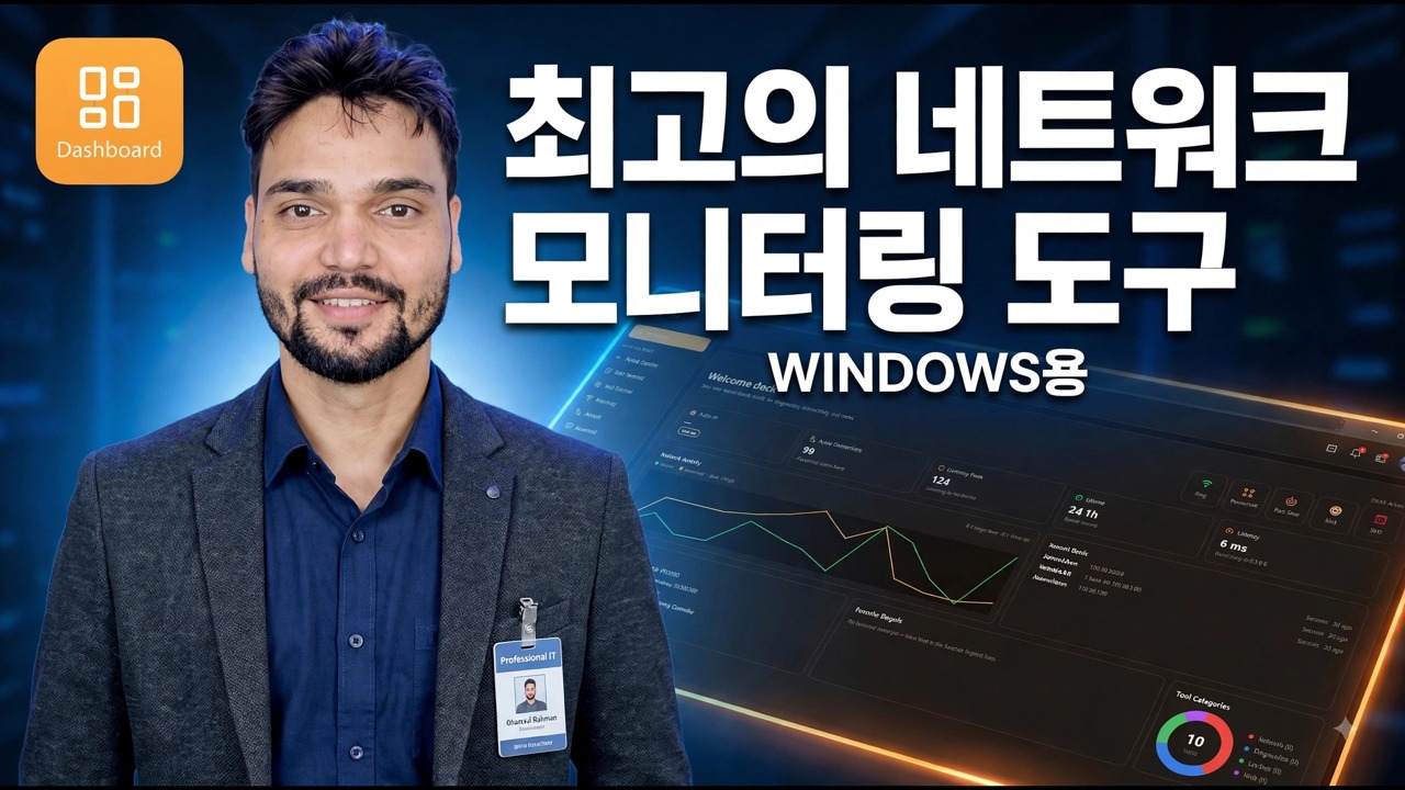 PC를 위한 최고의 네트워크 모니터 도구 🔥 전문가처럼 인터넷 모니터링