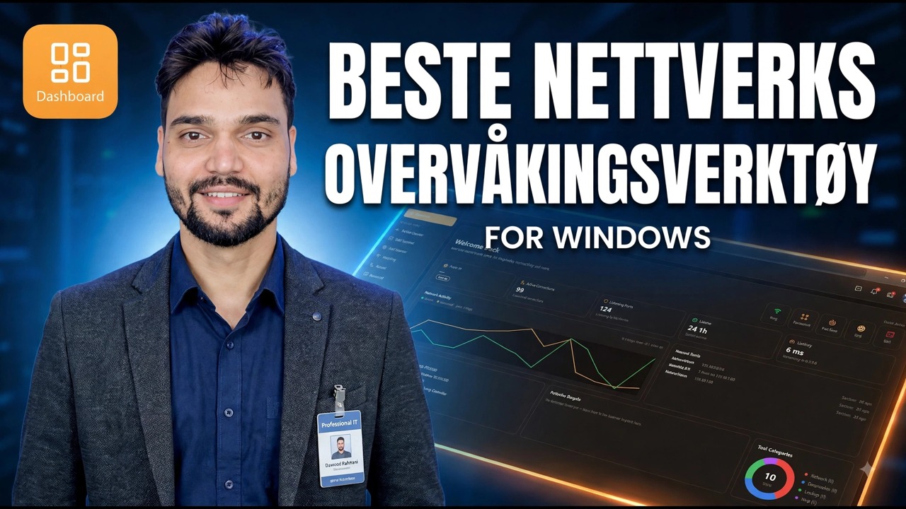Beste nettverksmonitorverktøy for PC-en din 🔥 Overvåk Internett som en proff