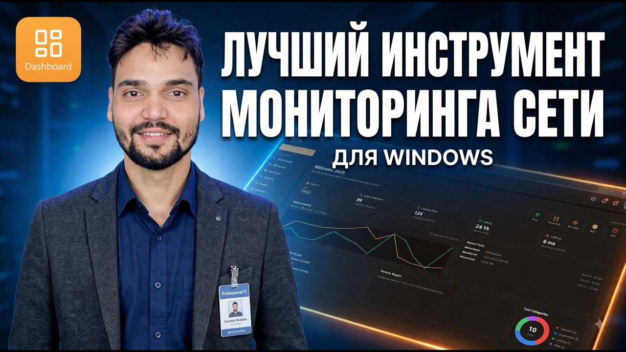 Лучший инструмент сетевого мониторинга для вашего ПК 🔥 Мониторинг Интернета как профессионал