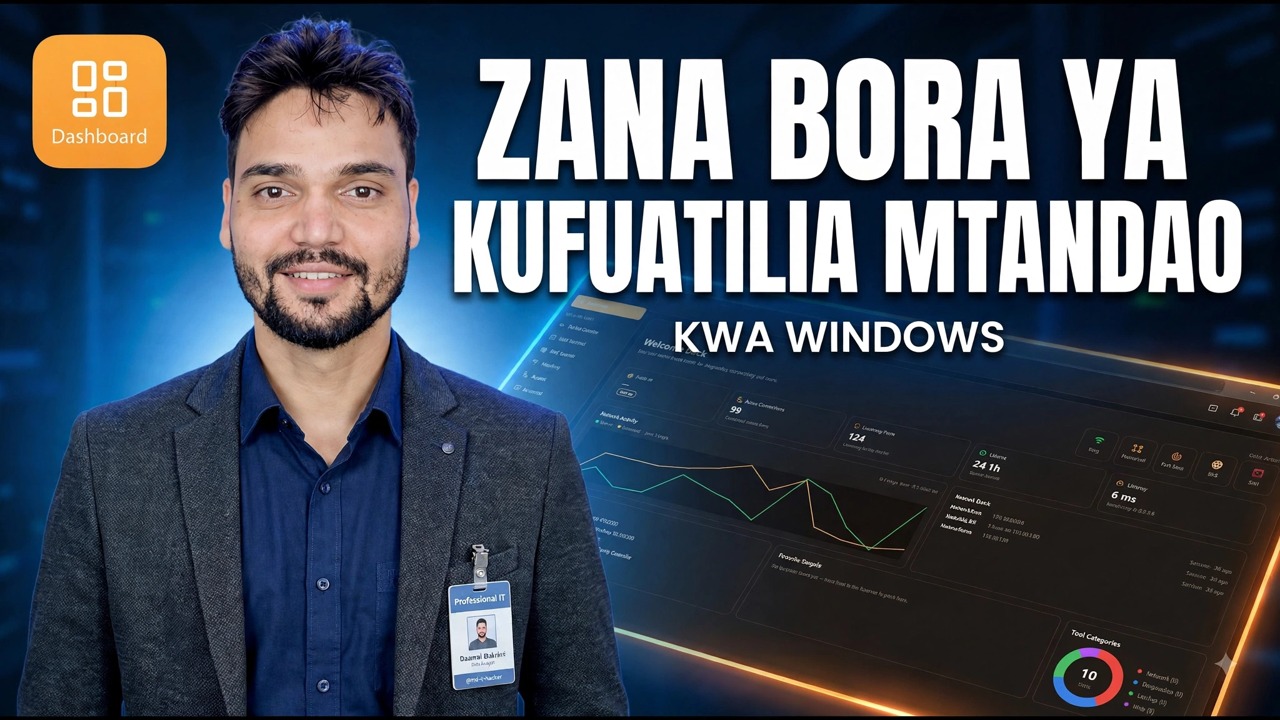 Zana Bora ya Kufuatilia Mtandao kwa Kompyuta Yako 🔥 Fuatilia Mtandao Kama Mtaalamu