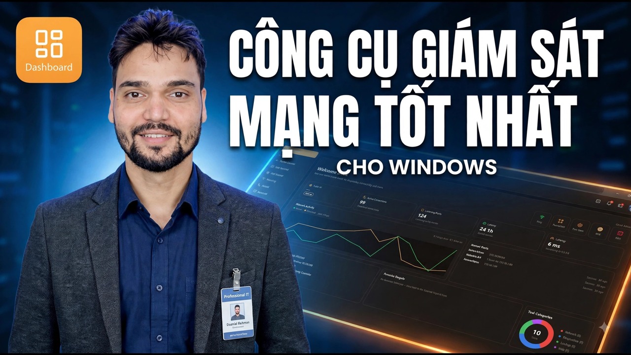 Công cụ giám sát mạng tốt nhất cho PC của bạn 🔥 Giám sát Internet như một chuyên gia