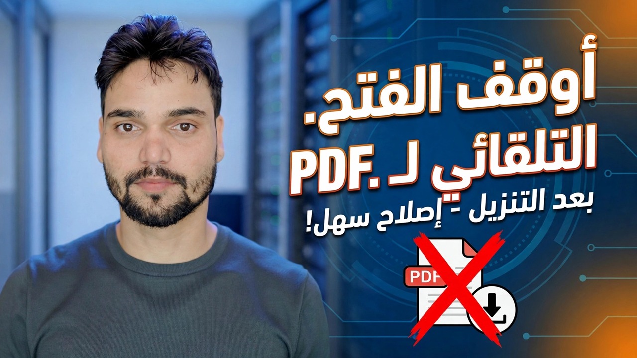 أوقف Chrome عن فتح ملفات PDF تلقائيًا 🔥 أصلح هذا الإعداد المزعج