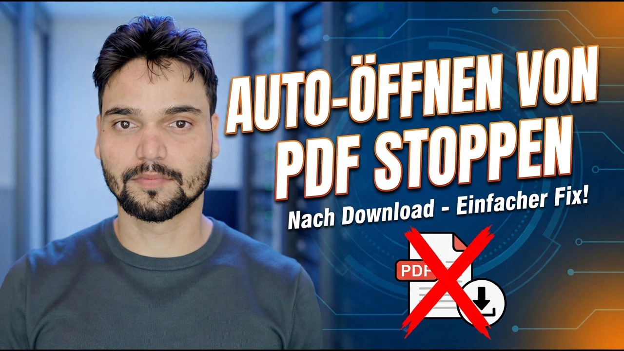 Stoppen Sie das automatische Öffnen von PDFs in Chrome 🔥 Beheben Sie diese lästige Einstellung
