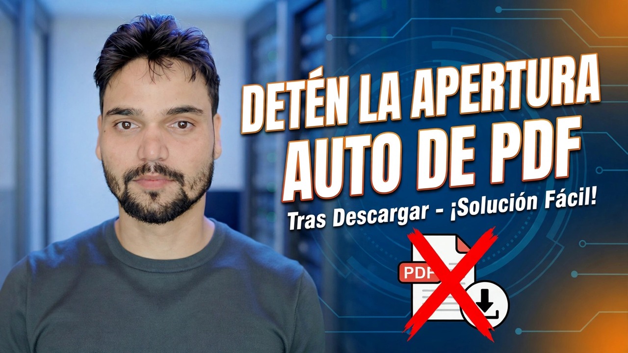 Evite que Chrome abra archivos PDF automáticamente 🔥 Solucione esta configuración molesta