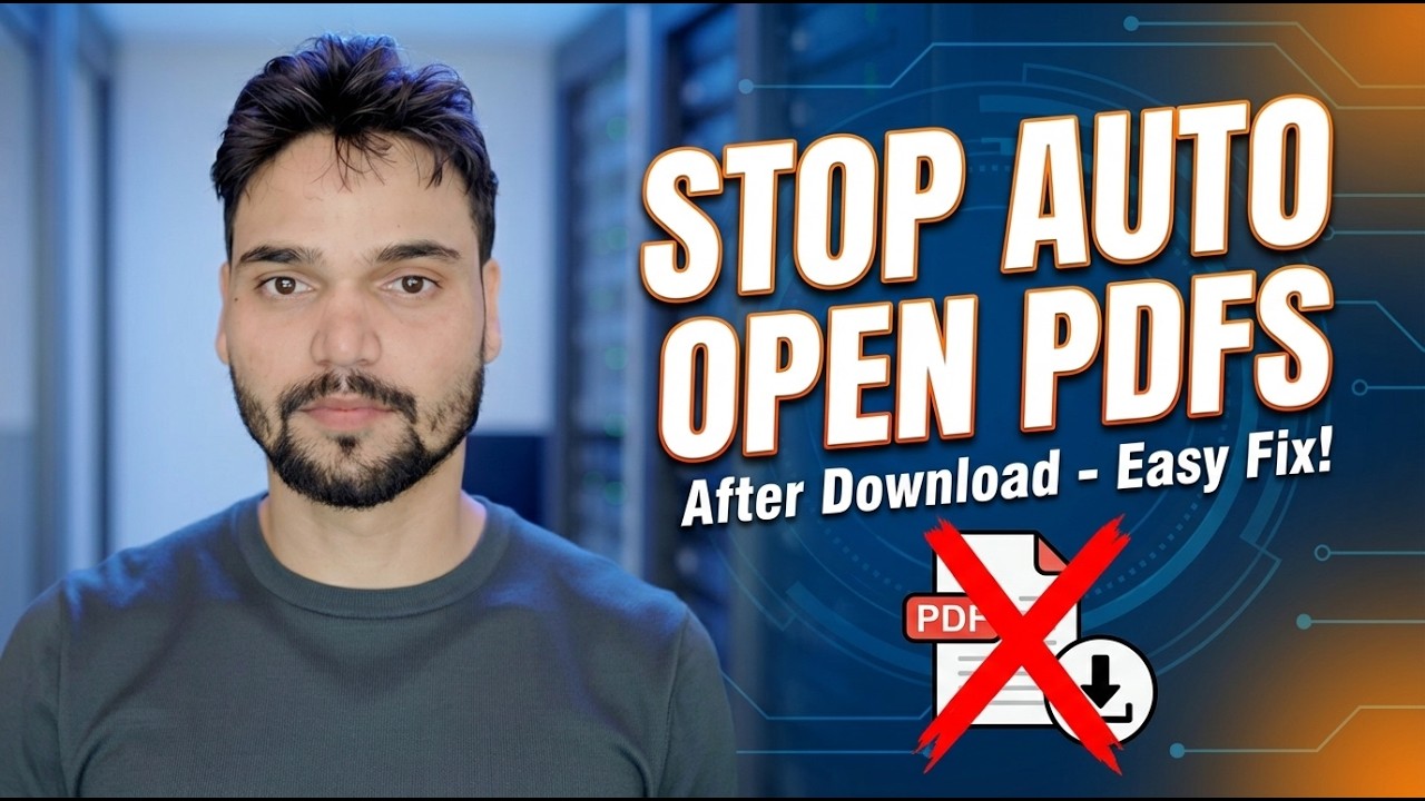 Chrome में PDF को स्वचालित रूप से खोलना बंद करें 🔥 इस कष्टप्रद सेटिंग को ठीक करें