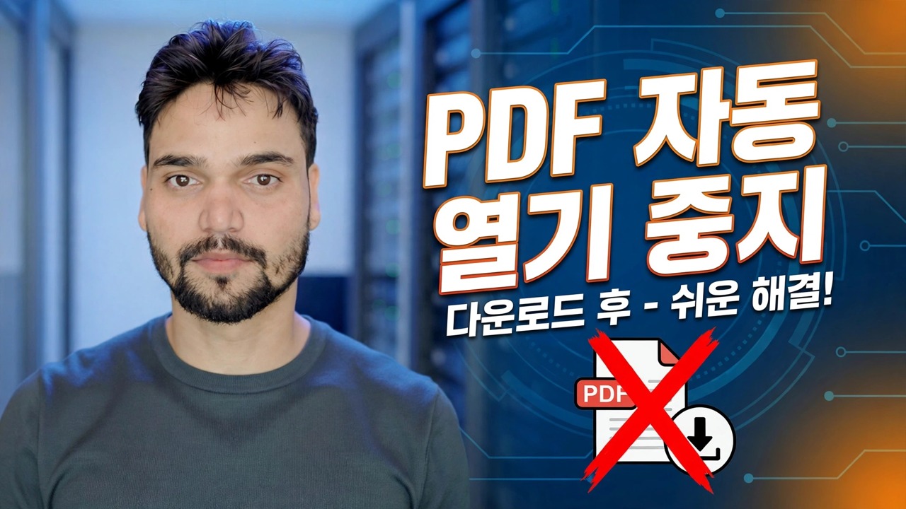 Chrome에서 자동으로 PDF 열기 중지 🔥 이 짜증나는 설정 수정