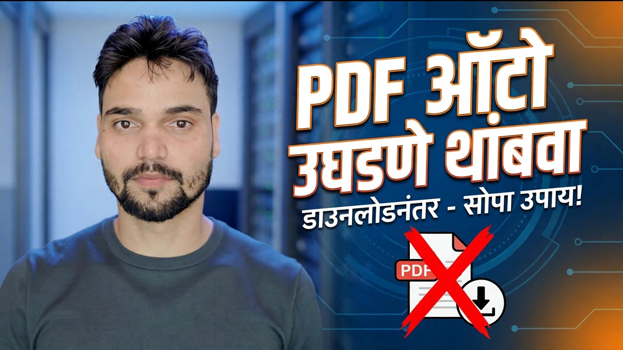 Chrome स्वयंचलितपणे PDF उघडणे थांबवा 🔥 या त्रासदायक सेटिंगचे निराकरण करा