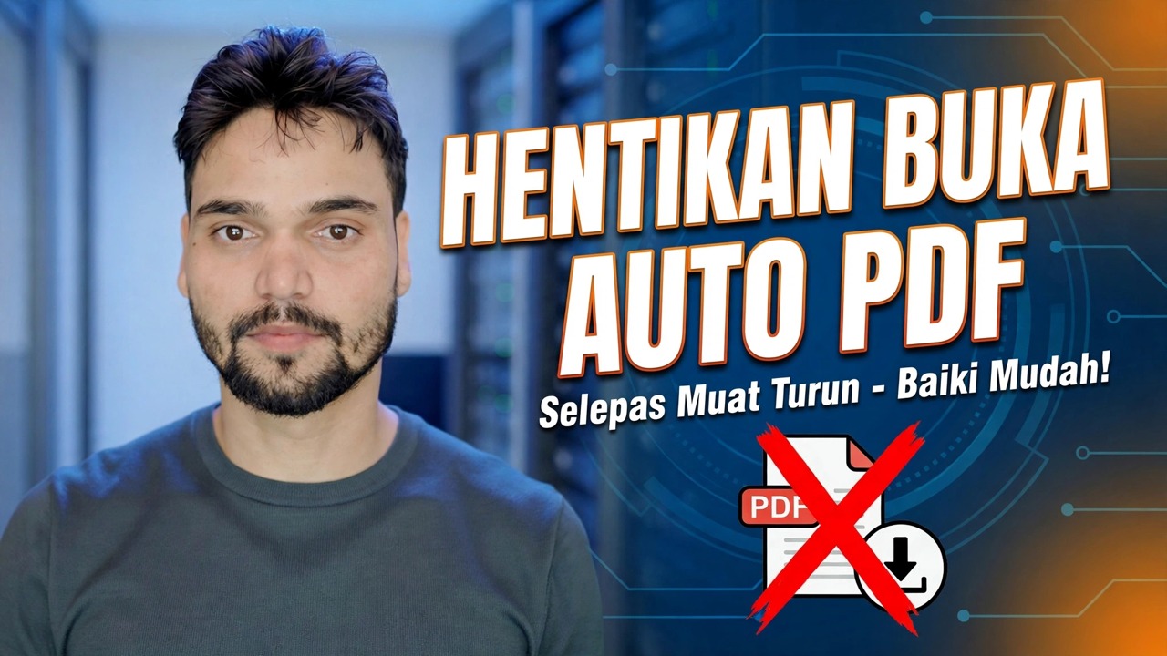 Hentikan Chrome Membuka PDF Secara Automatik 🔥 Betulkan Tetapan Menjengkelkan Ini