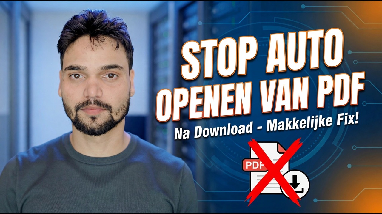 Voorkom dat Chrome PDF's automatisch opent 🔥 Los deze vervelende instelling op