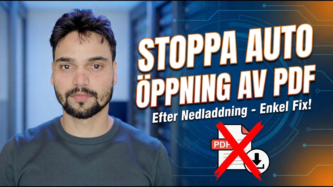 Sluta att Chrome öppnar PDF-filer automatiskt 🔥 Åtgärda den här irriterande inställningen