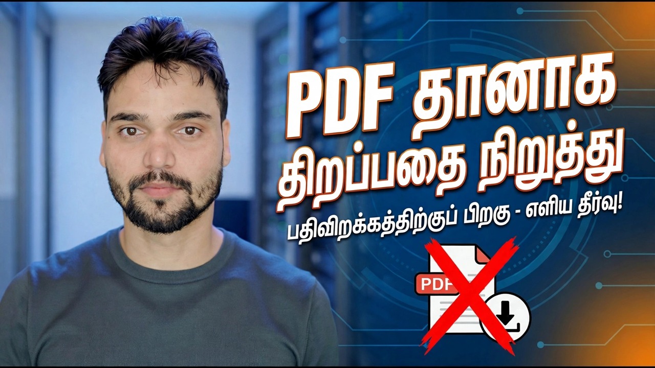Chrome PDFகளைத் தானாகத் திறப்பதை நிறுத்துங்கள் 🔥 இந்த எரிச்சலூட்டும் அமைப்பைச் சரிசெய்யவும்