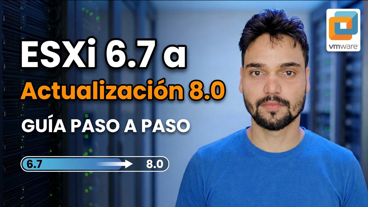 Actualización de ESXi 6.7 a 8.0: reparar fallas del servidor de producción