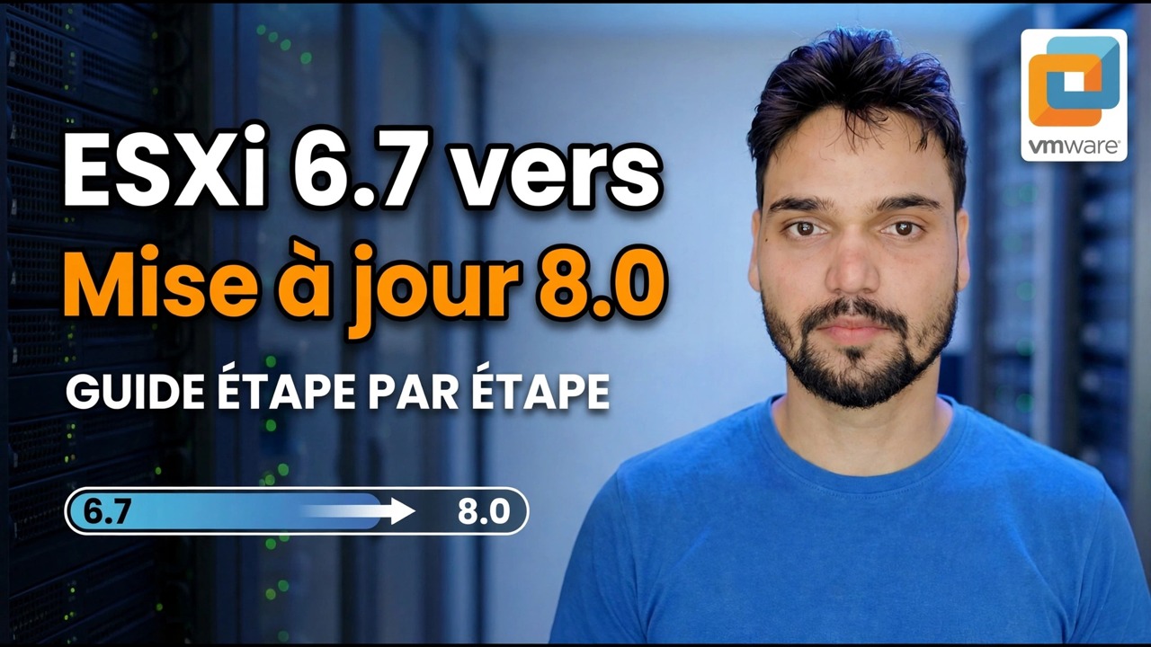 Mise à jour ESXi 6.7 vers 8.0 - Correction d'un crash du serveur de production