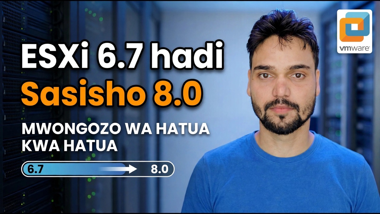 Sasisho la ESXi 6.7 hadi 8.0 - Rekebisha Ajali ya Seva ya Uzalishaji