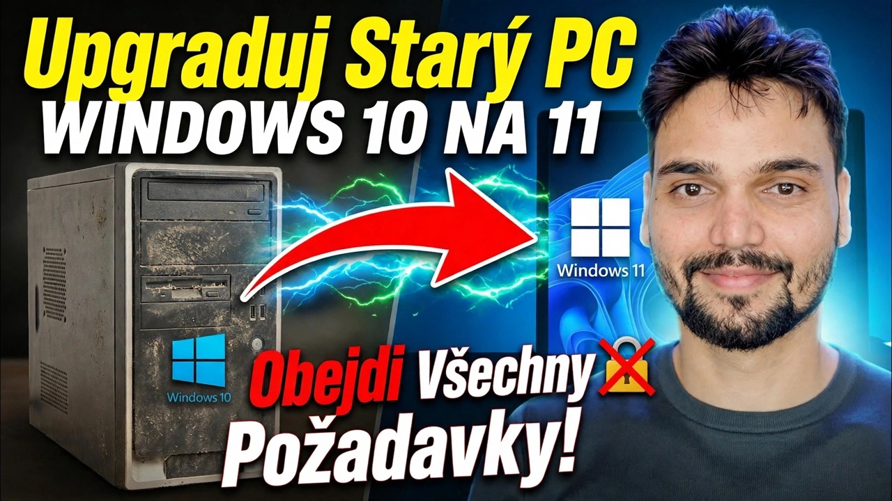 Upgradujte Windows 10 na Windows 11 jedním kliknutím 🔥 TPM a obcházení požadavků