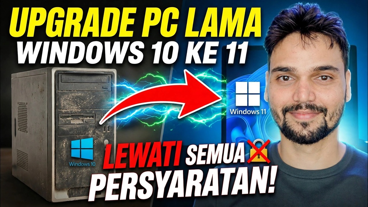 Tingkatkan Windows 10 ke Windows 11 dalam Satu Klik 🔥 TPM & Lewati Persyaratan