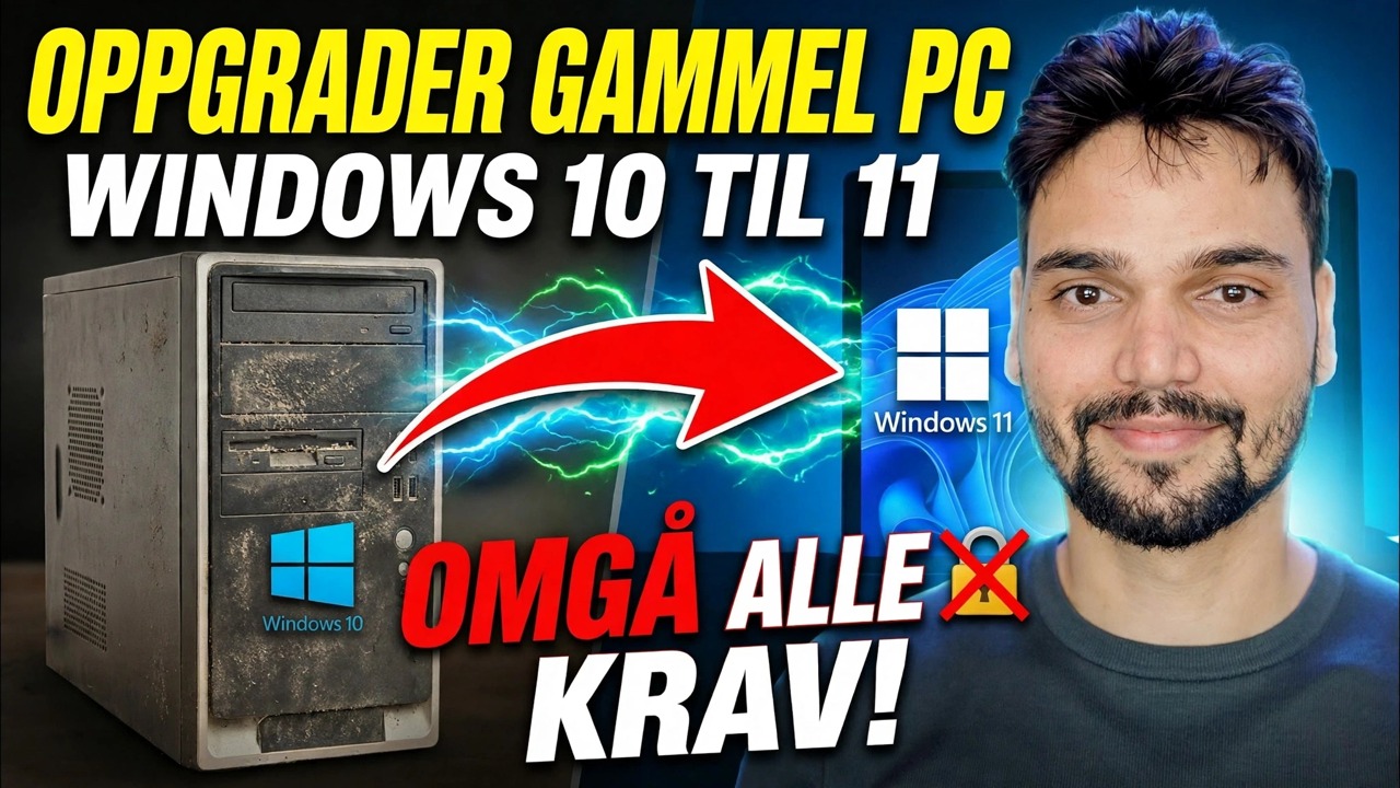 Upgrade Windows 10 to Windows 11 in One Click 🔥 TPM & Requirements Bypass