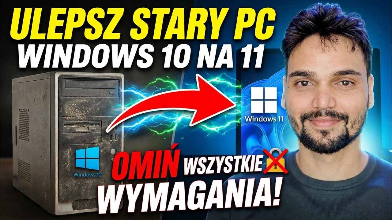 Uaktualnij system Windows 10 do systemu Windows 11 jednym kliknięciem 🔥 TPM i obejście wymagań