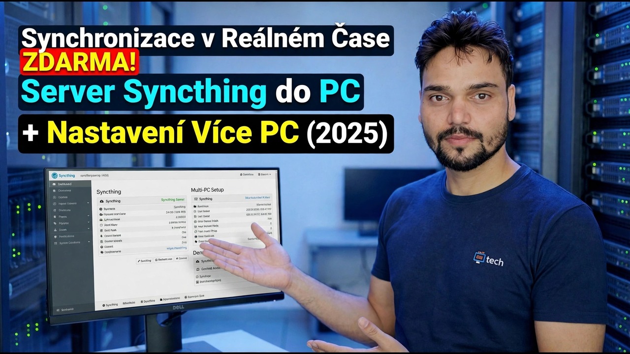 Nastavení synchronizačního serveru – bezplatná synchronizace v reálném čase
