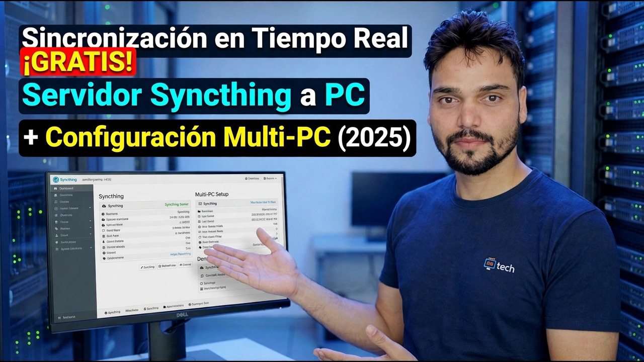 Configuración del servidor Syncthing: sincronización gratuita en tiempo real