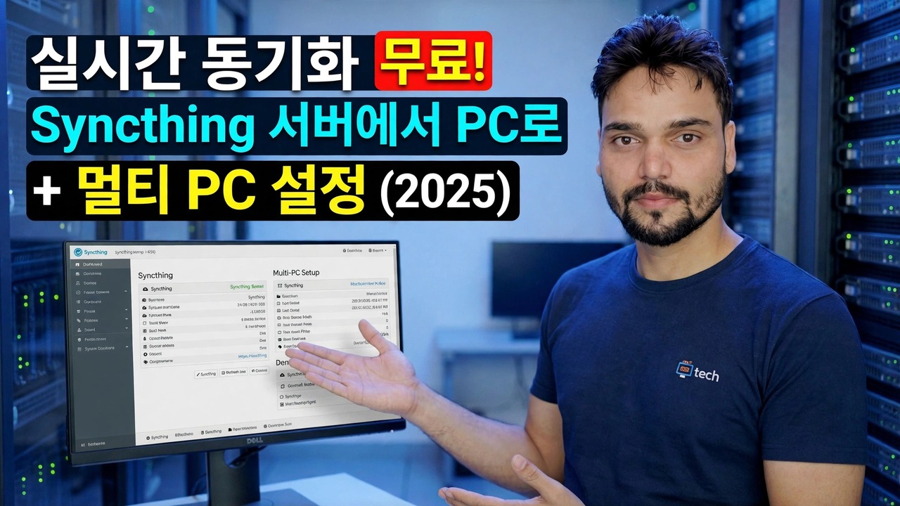 동기화 서버 설정 - 무료 실시간 동기화
