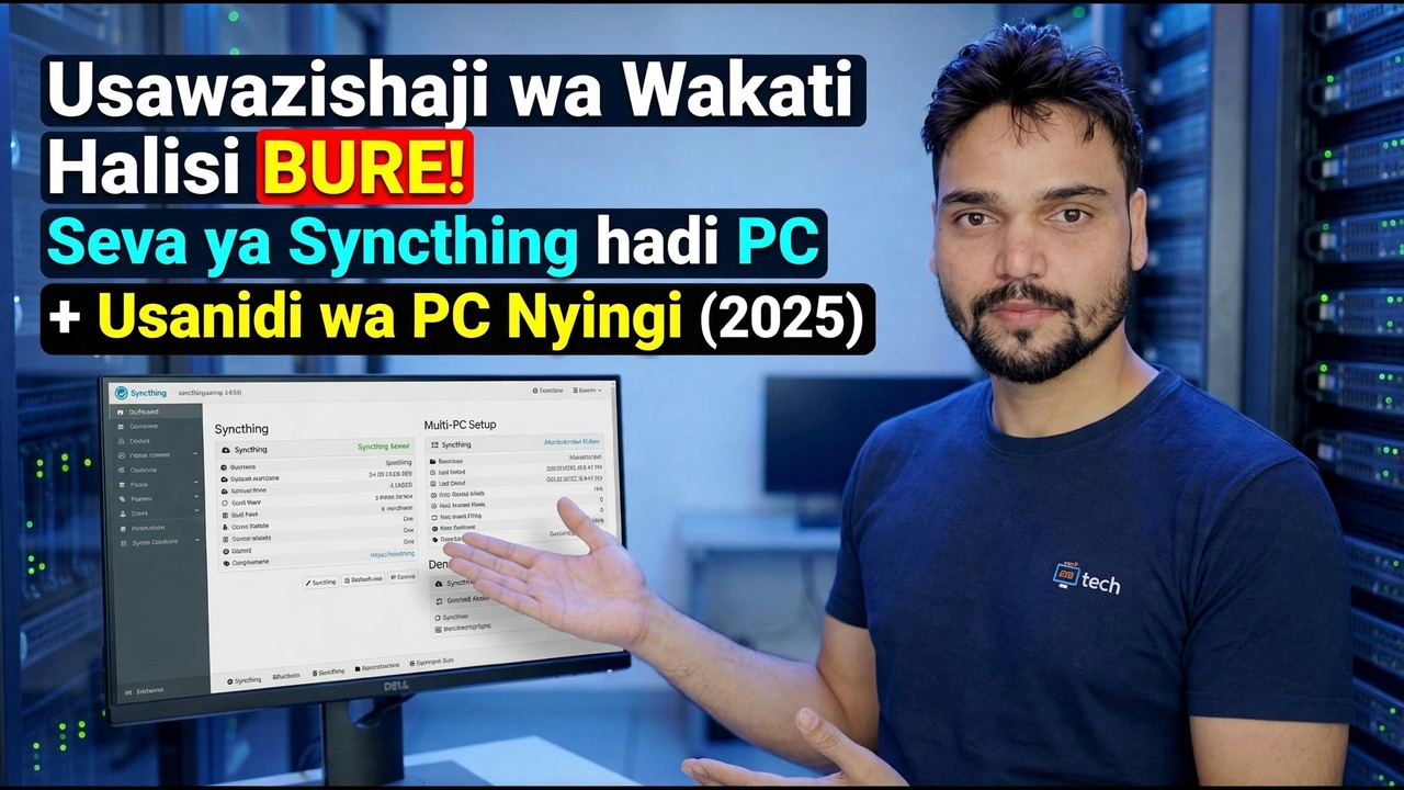 Usanidi wa Seva ya Kusawazisha - Usawazishaji Bila Malipo wa Wakati Halisi