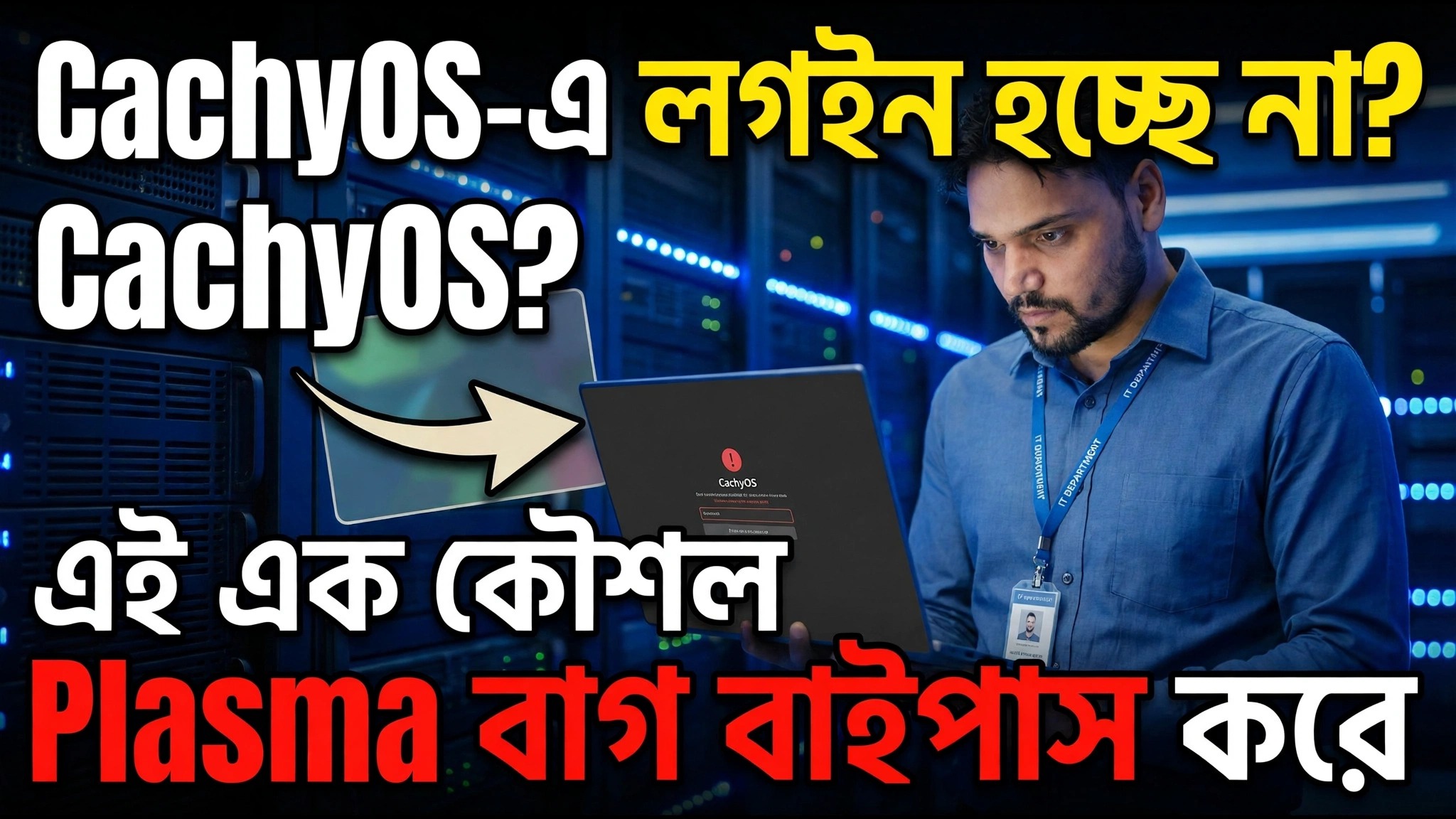 CachyOS এ লগইন করতে পারছেন না? এই ওয়ান ট্রিক প্লাজমা বাগকে বাইপাস করে