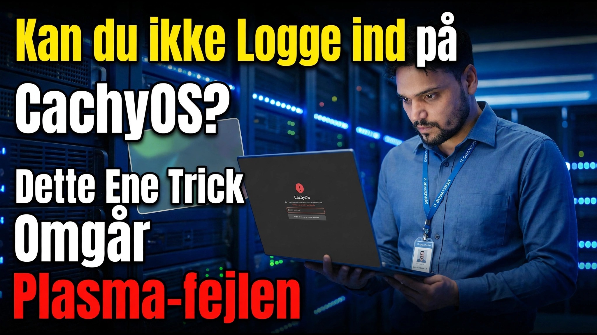 Kan du ikke logge ind på CachyOS? Dette One Trick omgår Plasma Bug