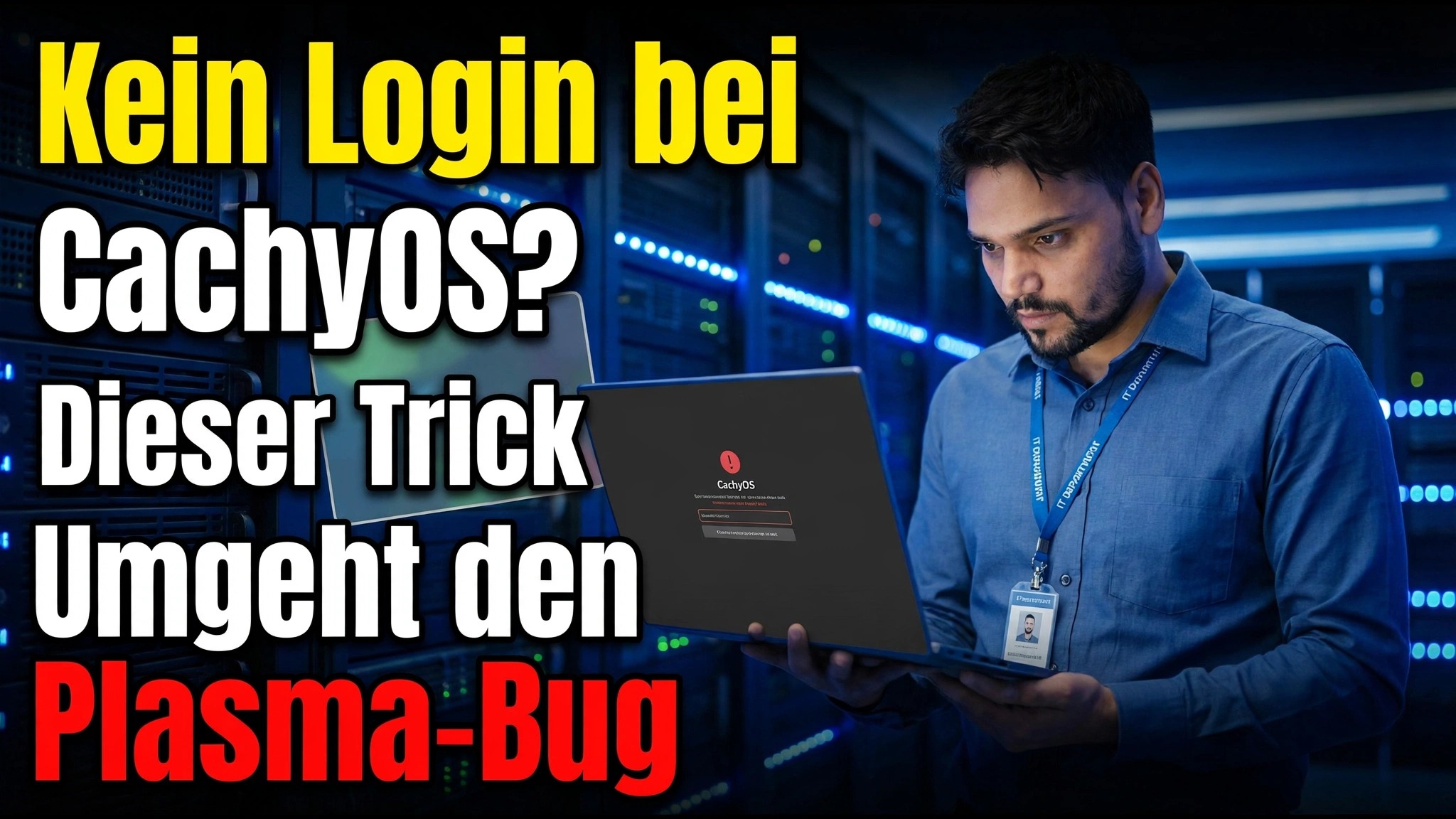 Sie können sich nicht bei CachyOS anmelden? Dieser eine Trick umgeht den Plasma-Bug