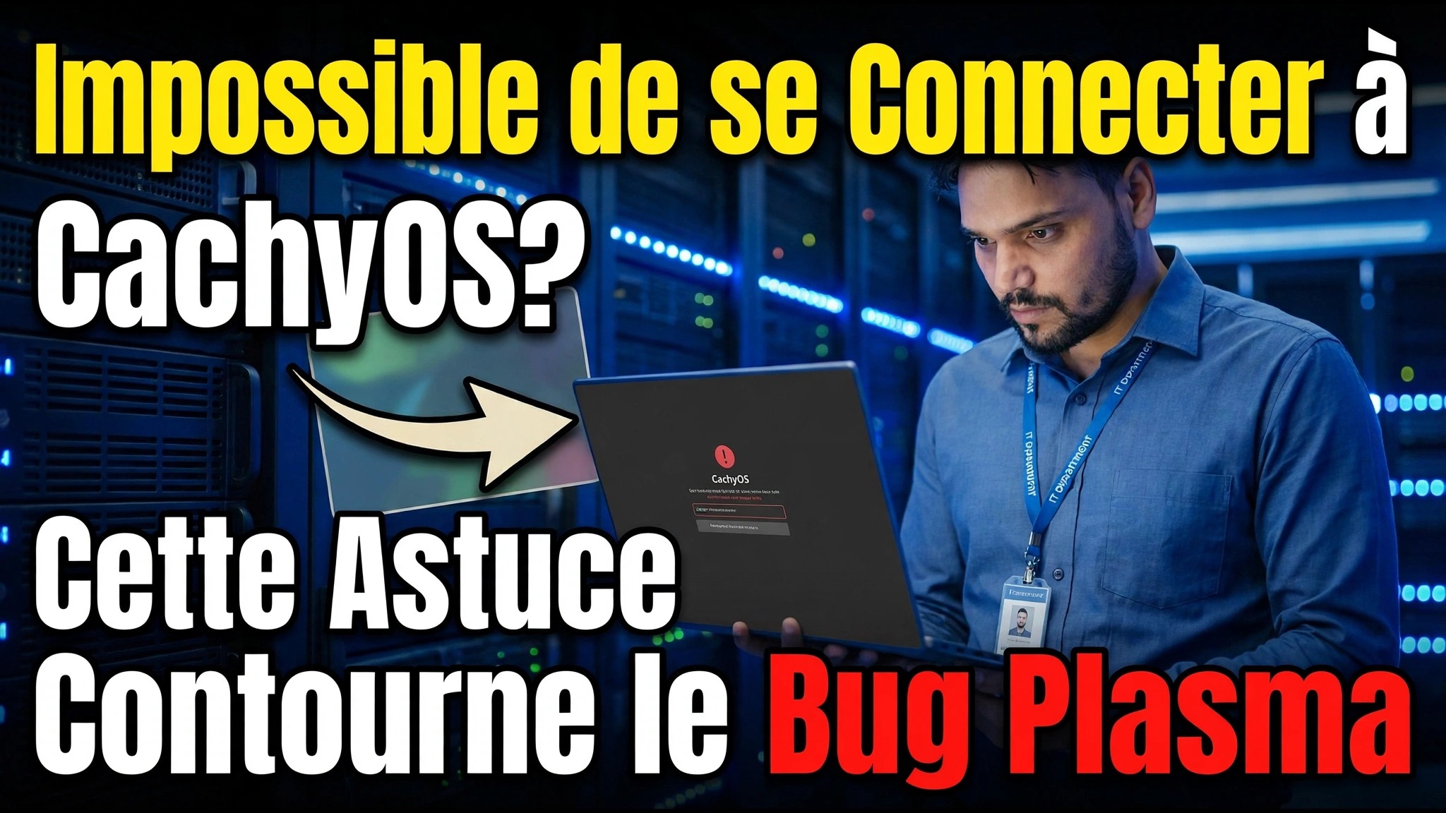 Vous ne parvenez pas à vous connecter à CachyOS ? Cette astuce contourne le bug du plasma