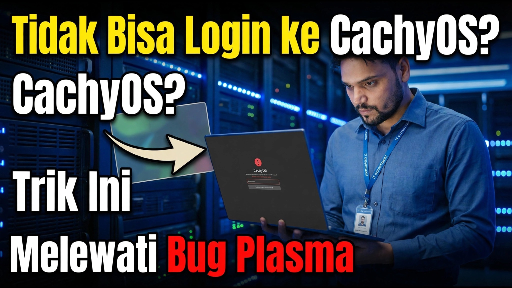 Tidak Bisa Masuk ke CachyOS? Trik Yang Satu Ini Melewati Bug Plasma