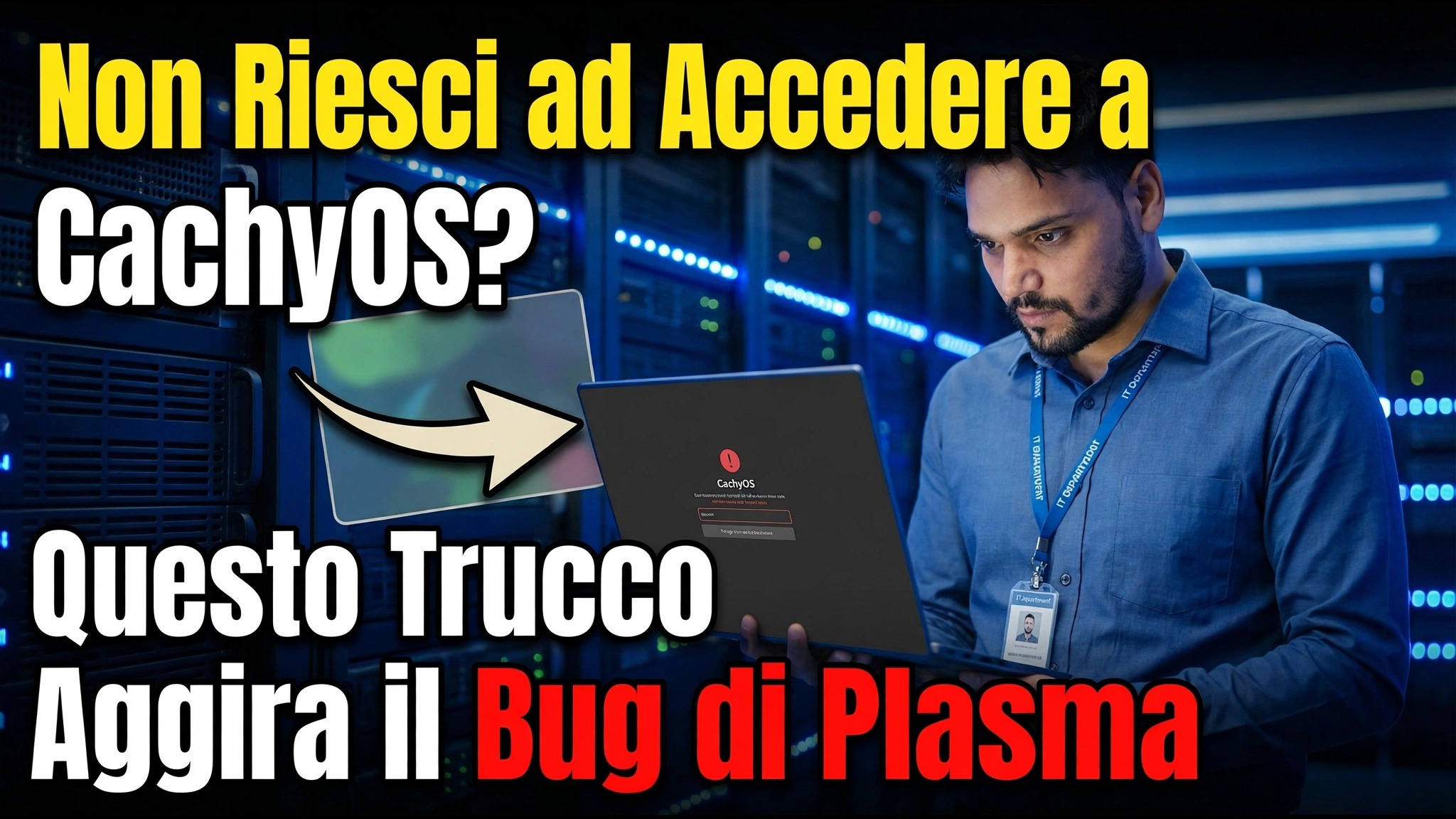 Non riesci ad accedere a CachyOS? Questo trucco bypassa il bug del plasma