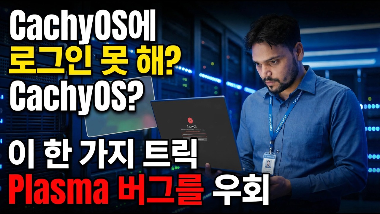 CachyOS에 로그인할 수 없나요? 이 한 가지 트릭으로 플라즈마 버그를 우회할 수 있습니다