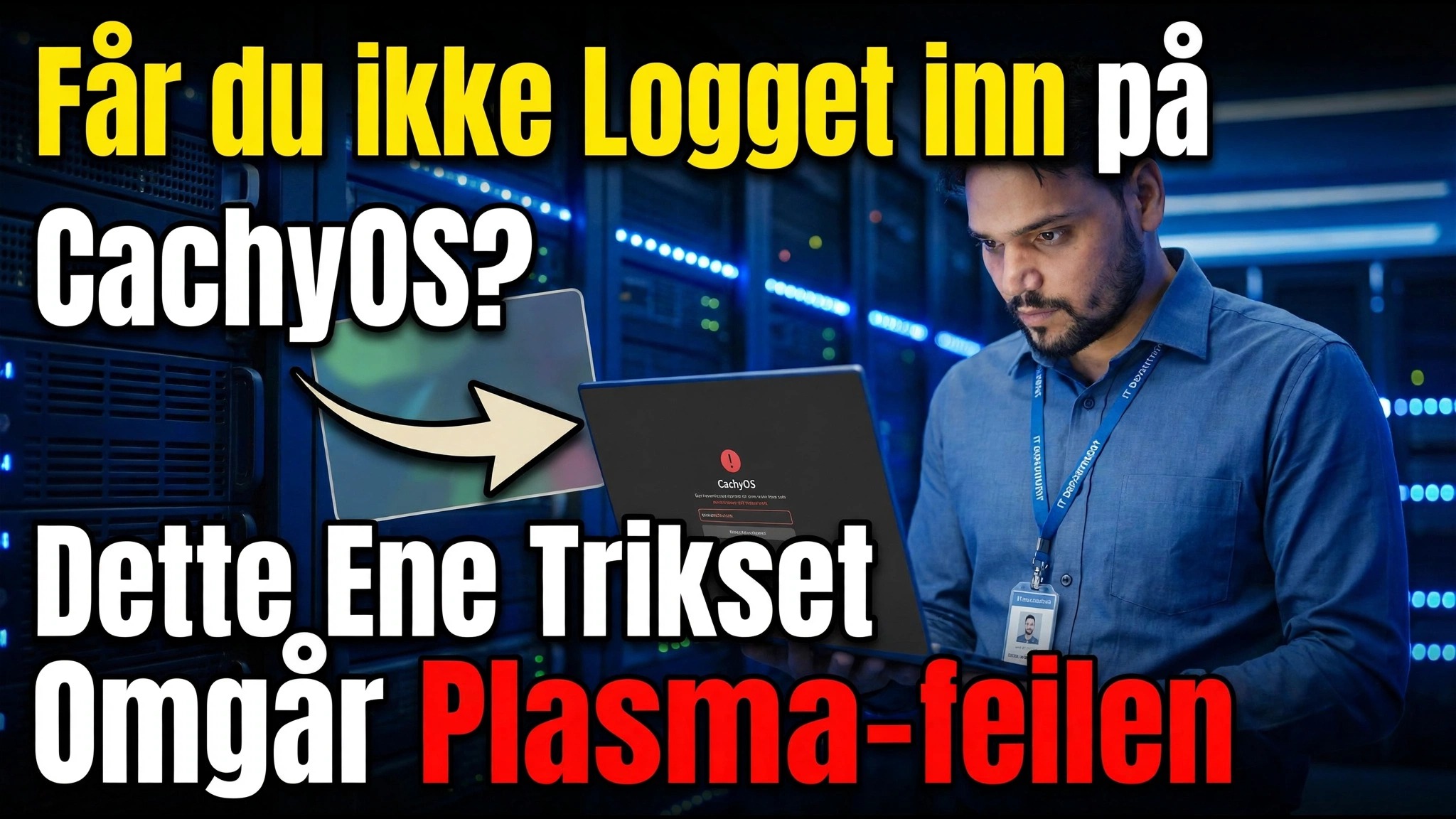 Kan du ikke logge på CachyOS? Dette ene trikset omgår plasmafeilen