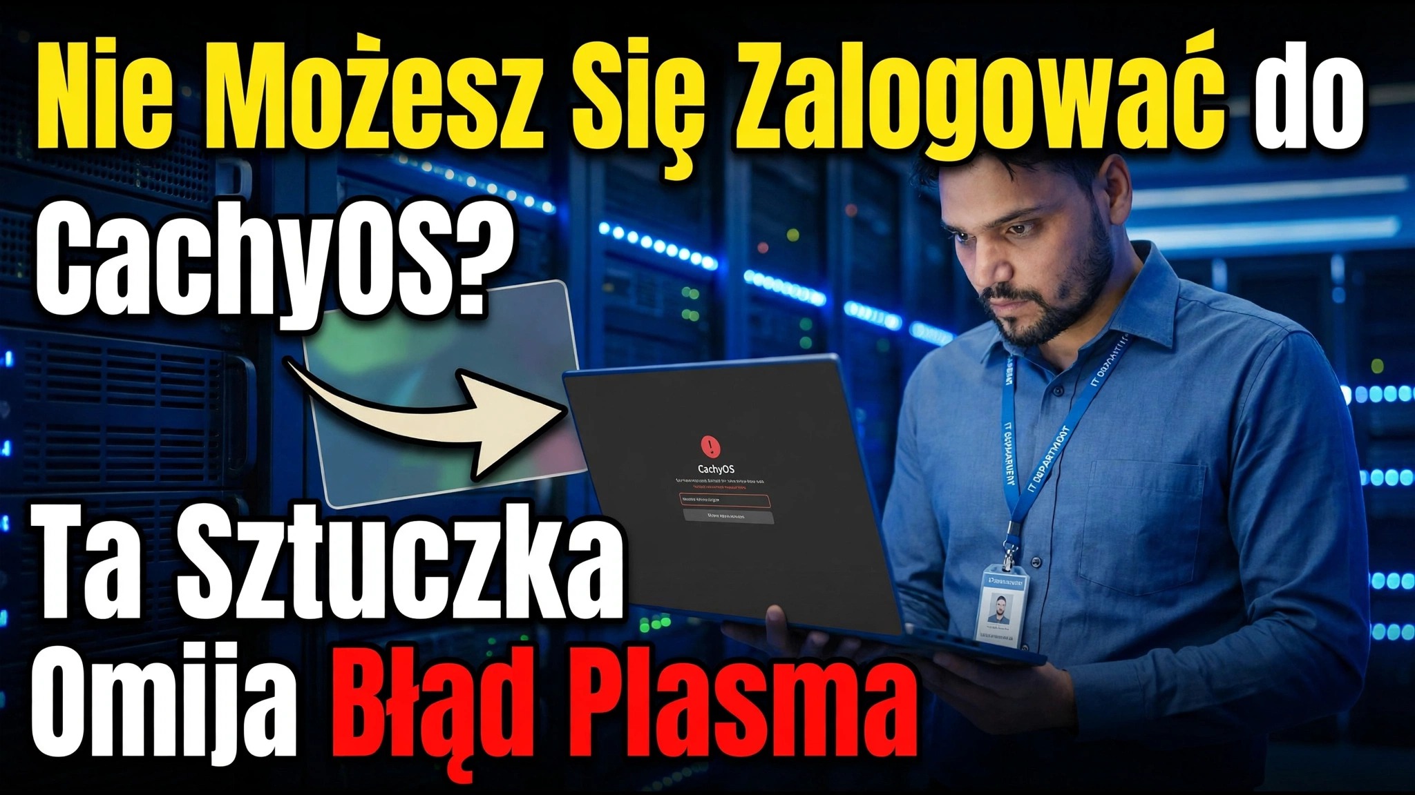 Nie możesz zalogować się do CachyOS? Ta jedna sztuczka omija błąd plazmowy
